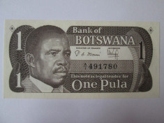 Botswana 1 Pula 1983 UNC foto