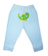 Pantaloni Carters de culoare bleu cu dinozaur foto