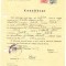 Z108 DOCUMENT VECHI-CERTIFICAT -CASATORIE CAROL DECINSKY SI FLOAREA LEONTE 1949