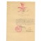 Z131 DOCUMENT VECHI -PRIMARIA BABADAG,TULCEA-CATRE LT.COLONEL NITA GH. IOAN 1945