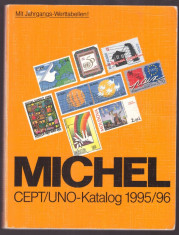 Catalog MICHEL CEPT/ONU 1995-1996 foto