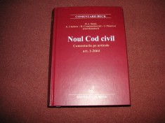 Noul Cod civil - Comentariu pe articole: art. 1-2664 - Flavius-Antoniu Baias foto