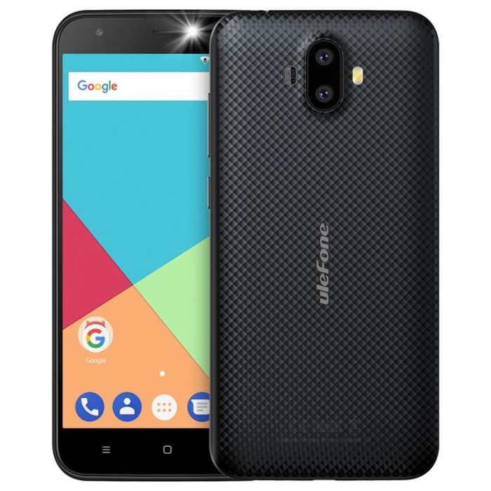 Ulefone S7, 3G, Dual SIM, 8GB, Android 7.0, Negru foto mare Ulefone S7, 3G, Dual SIM, 8GB, Android 7.0, Negru foto mare