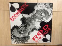 boombastic red is the colour maxi single vinyl 12&amp;quot; muzica techno euro house 1992 foto