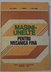 MASINI-UNELTE PENTRU MECANICA FINA, 1981 foto