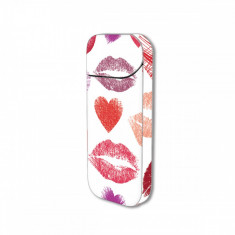 Sticker IQOS personalizare, autocolant removable iSMOQ red lips foto