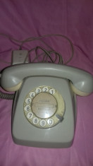 TELEFON SIEMENS CU DISC CULOARE GRI foto