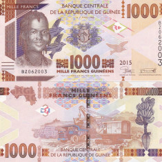 Guinee 1 000 Francs 2015 UNC