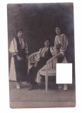 CP Costume populare - Tara Beiusului (?), Alb-Negru, Romania 1900 - 1950, Etnografie