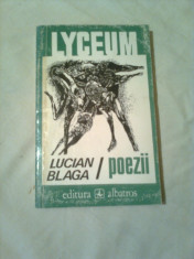 POEZII ~ LUCIAN BLAGA foto