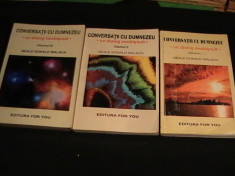 CONVERSATII CU DUMNEZEU- 3 VOL-NEALE DONALD WALSCH-908 PG- foto