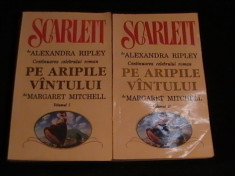 SCARLETT-ALEXANDRA RIPLEY-CONTINUAREA ROMAN-PE ARIPILE VINTULUI-2 VOL- foto