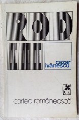 CEZAR IVANESCU - ROD III (TREI) [VERSURI, editia princeps - 1975] foto