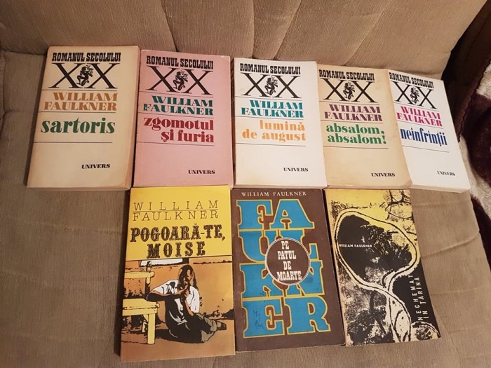 WILLIAM FAULKNER CARTI (8 VOL)