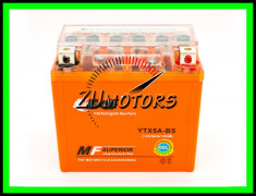 BATERIE Moto 5AH 5A 12V 5 Amperi cu GEL fara intretinere foto