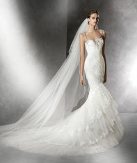 Rochie mireasa sirena Pronovias Prusia - marimea 36-38 foto