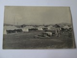 Foto colectie 140 x 90 mm corturi militare de campanie din anii 30, Alb-Negru, Romania 1900 - 1950, Militar