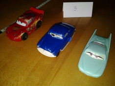 (3) Disney Cars Pixar / masinute copii 10 cm foto