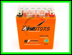 BATERIE Moto 7AH 7A 12V 7 Amperi INALTA cu GEL fara intretinere foto