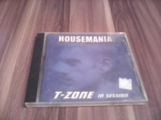 CD ALBUM T-ZONE - IN SESSION HOUSEMANIA ORIGINAL foto