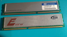 Memorie RAM 2GB 4GB Team Group Elite cu radiator DDR3 1333 Mhz CL9 foto