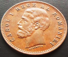 Moneda istorica 2 Bani - ROMANIA, anul 1900 *cod 696 --- A.UNC foto