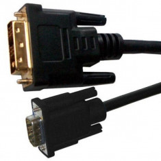 Cablu digital Cabletech DVI - DSUB 1.8m negru foto