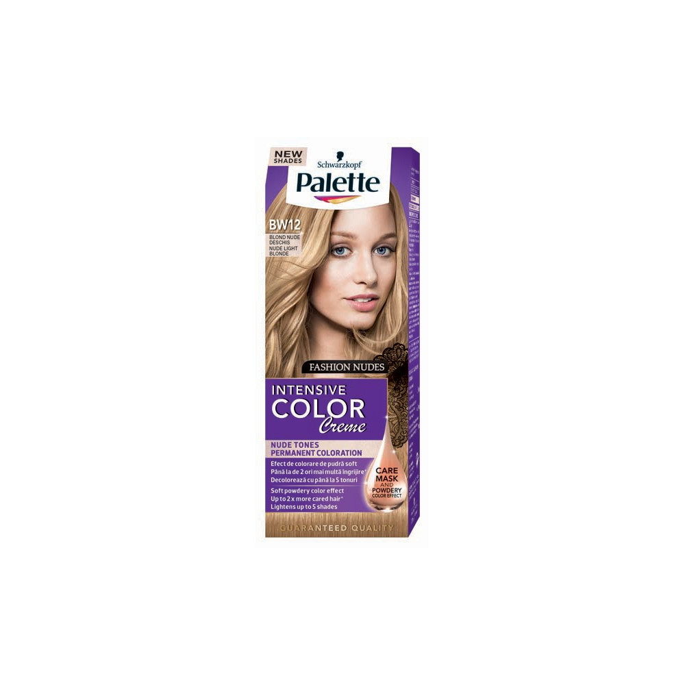Vopsea De Par Palette Intensive Color Creme Bw12 Blond Nude