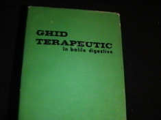 GHID TERAPEUTIC IN BOLILE DIGESTIVE-COLECTIV COORD.-ION ATANASESCU-338 PG- foto