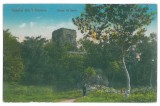 4222 - TURNU-SEVERIN, Turnul lui Sever, Park - old postcard - used - 1931, Circulata, Printata