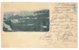 4233 - SIGHISOARA, Mures, Panorama, Litho - old postcard - used - 1899, Circulata, Printata