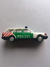 MACHETA WIKING - MERCEDES 230 TE POLIZEI - MINIATURA foto