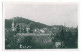 4224 - BRASOV, Black Church - old postcard, real PHOTO - used - 1942, Circulata, Fotografie