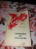 DEFAIMAREA LUI PAGANINI TD