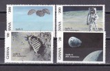 Ghana 1989 cosmos MI 1328-1331 MNH w48, Nestampilat