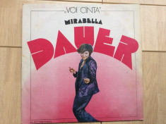 Mirabela Dauer voi canta album disc vinyl muzica usoara pop slagare electrecord foto