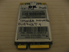 Modul 3g laptop Toshiba Portege A600, NOVATEL EU870DT1, PA3547E-1HSD foto