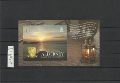 Alderney MNH 2005 - peisaj razboi pace - superb foto