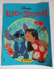 Album Panini Lilo si Stitch Disney, cu 5 stickere lipite, limba romana foto