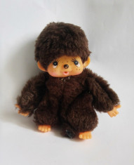 Jucarie plus mascota Monchhichi (kiki, Moncici) maimutica maimuta 12 cm foto