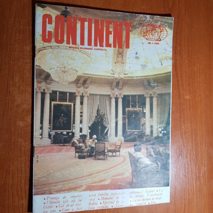 revista continent nr. 4/1990