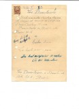 Z161 DOCUMENT VECHI -TOV. DIRECTOARE, A SCOALEI DE FETE TIP II, BRAILA -1954