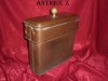 Vas cupru gros/bronz, Victorian, sec 19, daubiere(?) masiv, antic