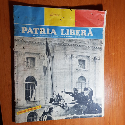revista patria libera 27 decembrie 1989- revolutia ( editie speciala ) foto