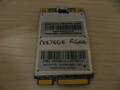 Modul 3g laptop Toshiba Portege R600, NOVATEL EU870DT1, PA3547E-1HSD foto