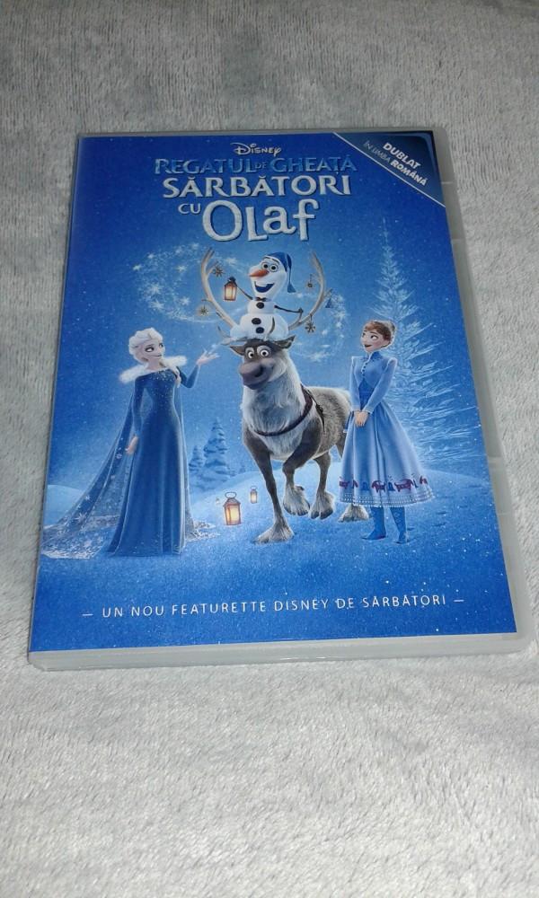 Disney Regatul de gheata Sarbatori cu Olaf - dublat romana, DVD, disney  pictures | Okazii.ro