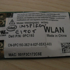 Placa wireless Dell Inspiron E1505, Intel WM3945ABG MOW2, 0PC193