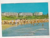 bnk cp Mangalia - Vedere de pe plaja - circulata - marca fixa