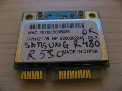 Placa wireless Samsung R530, T77H121.05 HF, AR5B95 foto