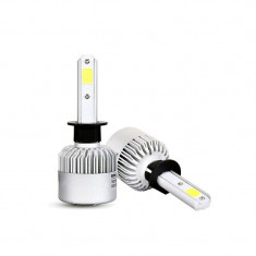 Kit 2 LED-uri Auto h1 72w/8000 lumeni 6500k S2 foto